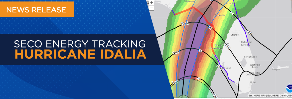 SECO Energy Tracking Hurricane Idalia