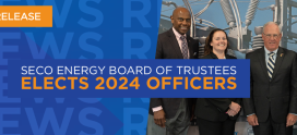 SECO Energy Board of Trustees Elects 2024 Officers
