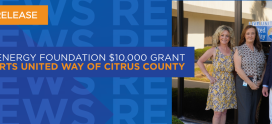 SECO Energy Foundation $10,000 Grant Supports United Way of Citrus County