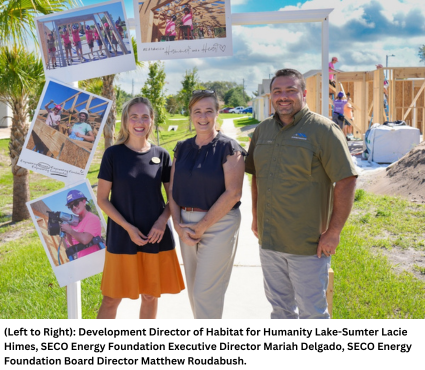 SECO Energy Foundation grant to Habitat for Humanity Lake-Sumter