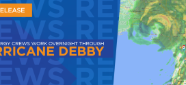 SECO Energy Crews Work Overnight Through Hurricane Debby 