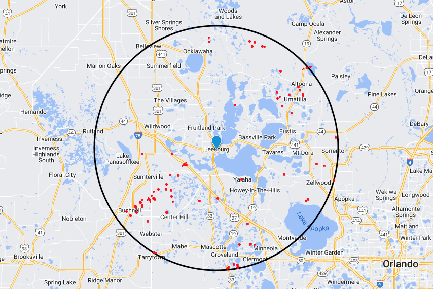 Late September lightning strikes