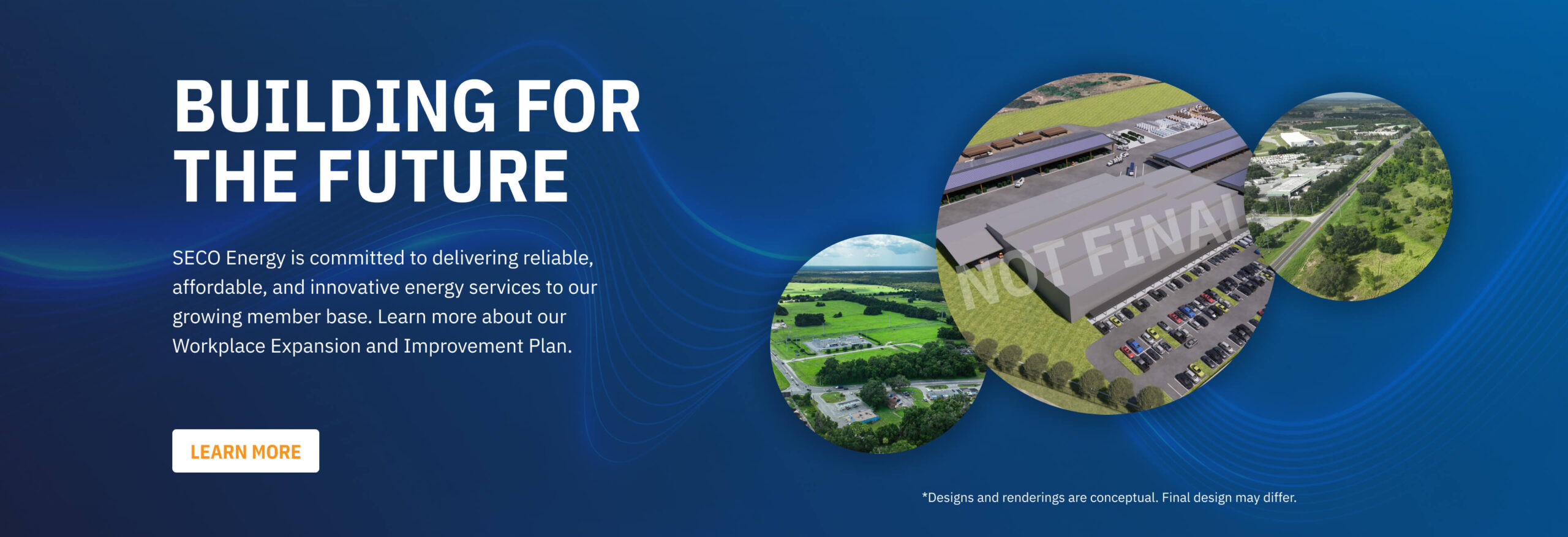 2024 Expansion and Improvement Plan homepage banner