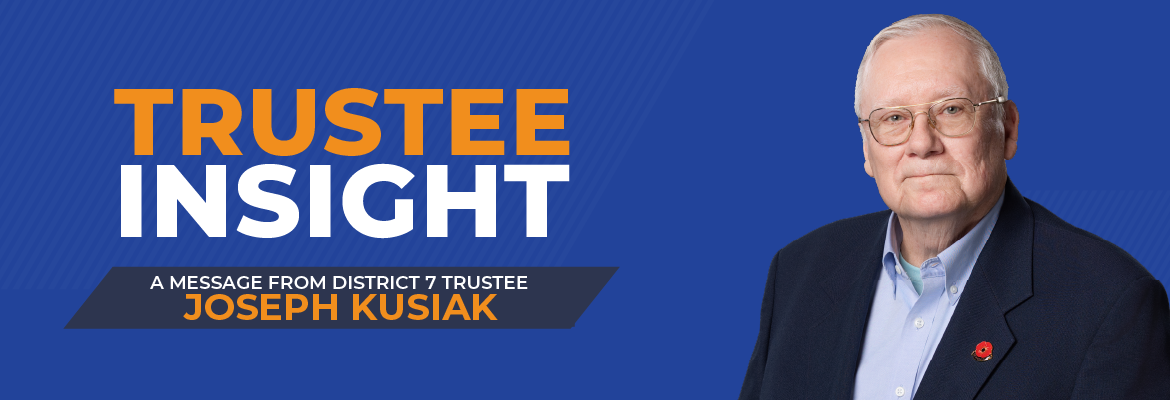 SECO News September 2025 Trustee Insight A Message from District 7 Trustee Joseph Kusiak