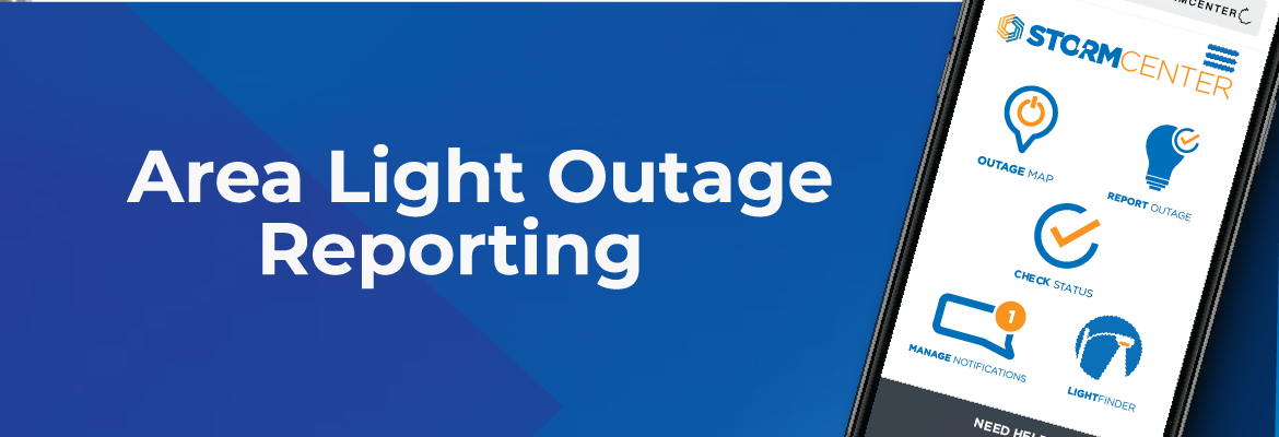 SECO News February/March 2026 Area Light Outage Reporting